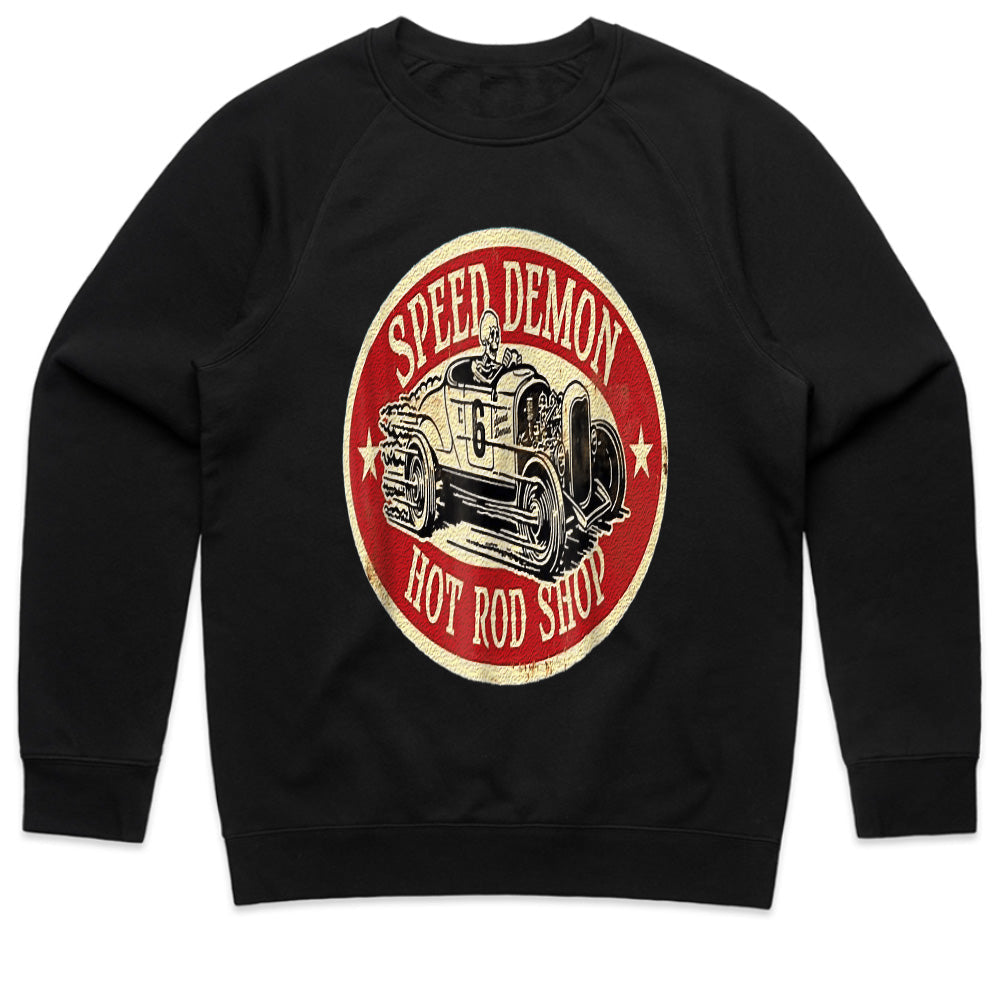 Speed Demon Vintage Hot Rod T-Shirt – Classic Racing Style!