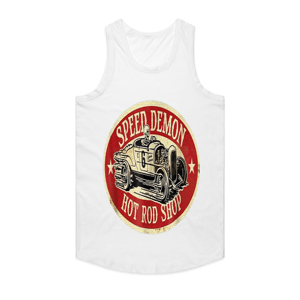 Speed Demon Vintage Hot Rod T-Shirt – Classic Racing Style!