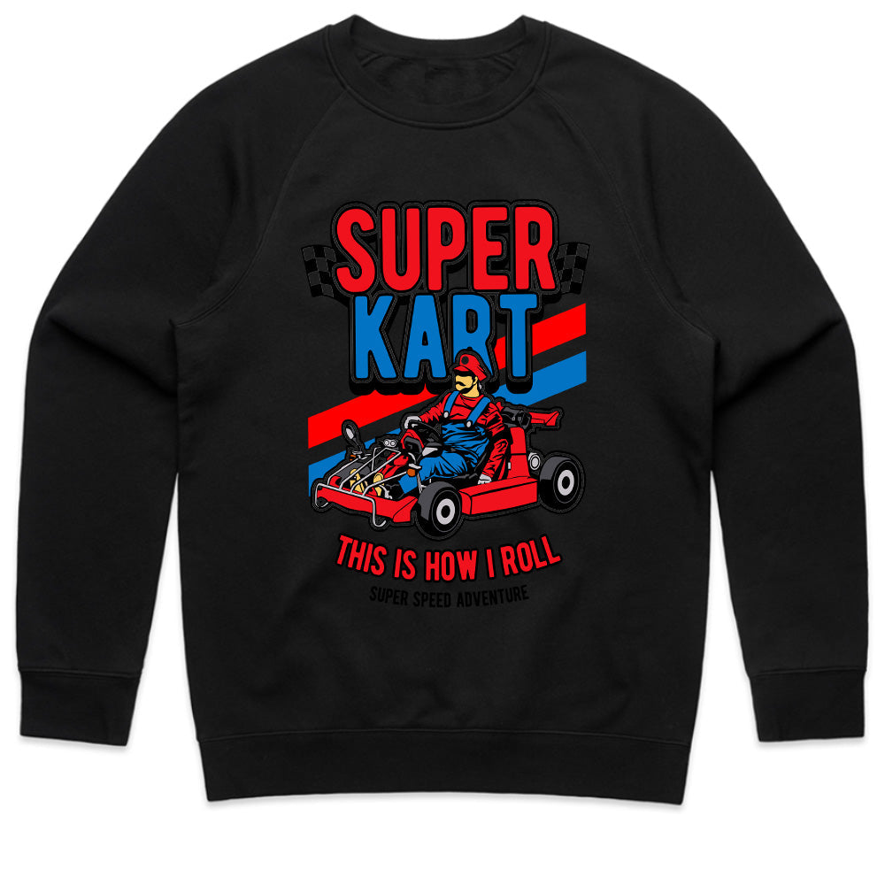 Super Kart Racing T-Shirt – Retro Gamer & Go-Kart Enthusiast Tee!