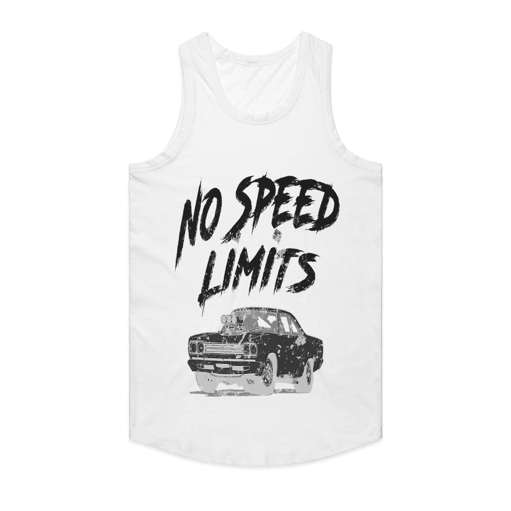 No Speed Limits Muscle Car T-Shirt – High-Octane Hot Rod Racing Tee