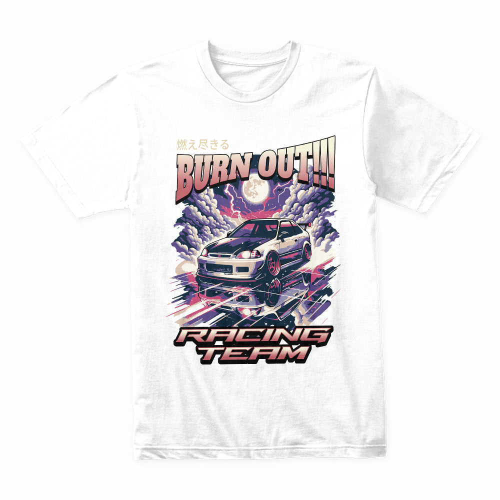 BURN OUT!!! Racing Team T-Shirt