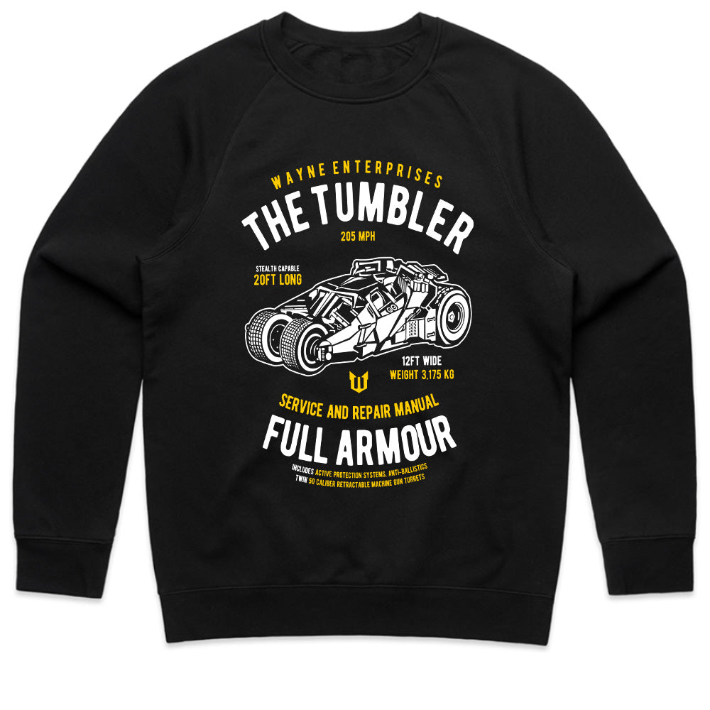 The Tumbler Service & Repair Manual T-Shirt – Full Armour Edition!