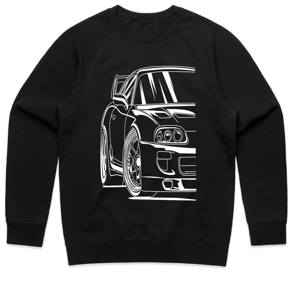 JDM Supra Line Art T-Shirt – Turbocharged Street Beast!