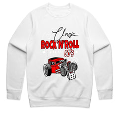 Classic 50s Rock 'n' Roll Hot Rod T-Shirt – Retro Rockabilly Car Enthusiast Tee