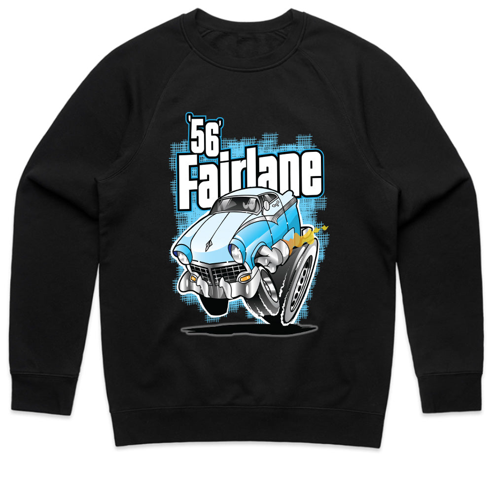 Classic '56 Fairlane Cartoon Hot Rod T-Shirt – Vintage Muscle Car Tee