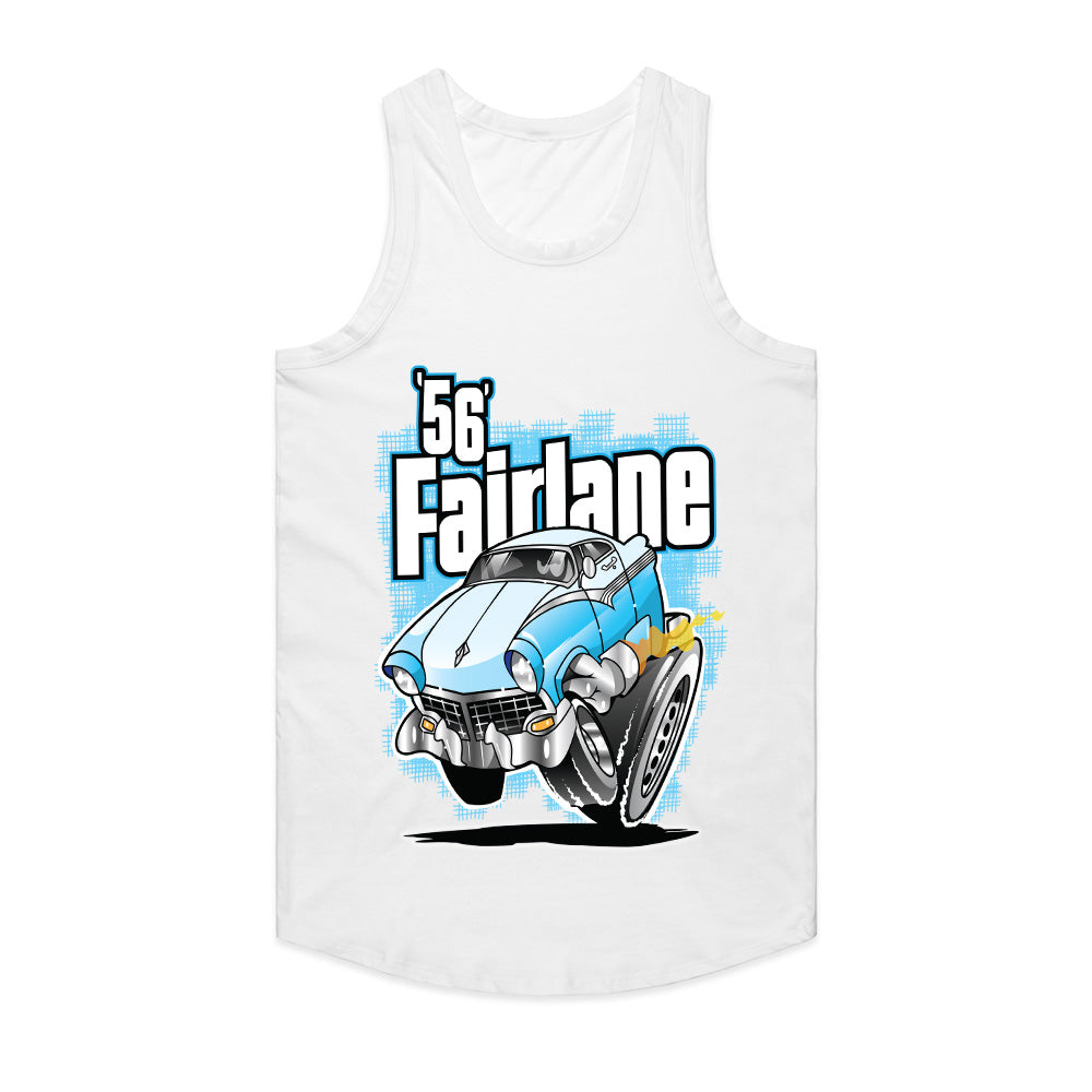 Classic '56 Fairlane Cartoon Hot Rod T-Shirt – Vintage Muscle Car Tee