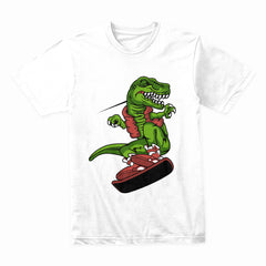 Snowboarding Dinosaur Shirt