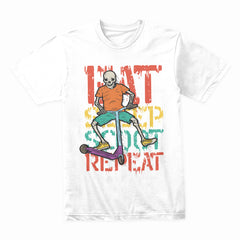 Eat Sleep Scooter Repeat Shirt