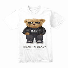 Bear in Black Shirt