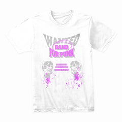 Wanted Punk Band Shirt