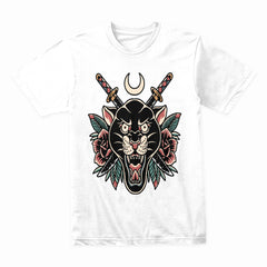 Panther Swords and Roses Shirt