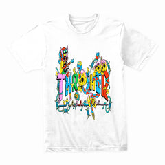 Colorful Skull Graffiti Shirt