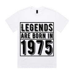 Legends Were Born in 1975 T-Shirt