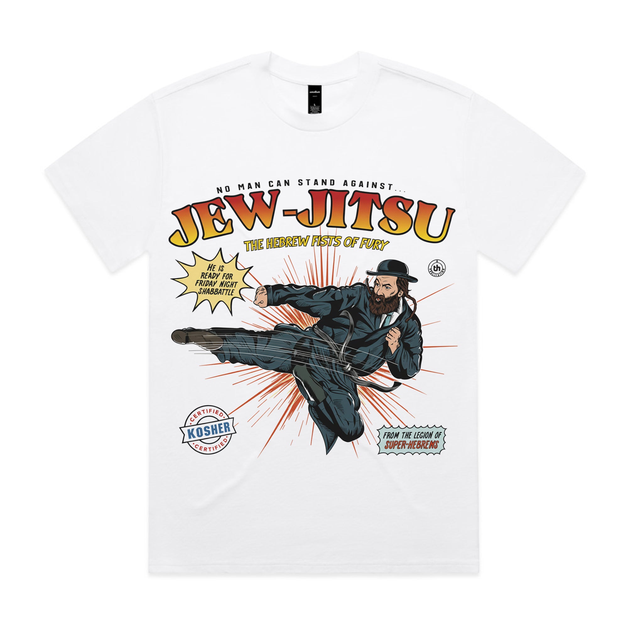 Jew-Jitsu – The Hebrew Fists of Fury T-Shirt