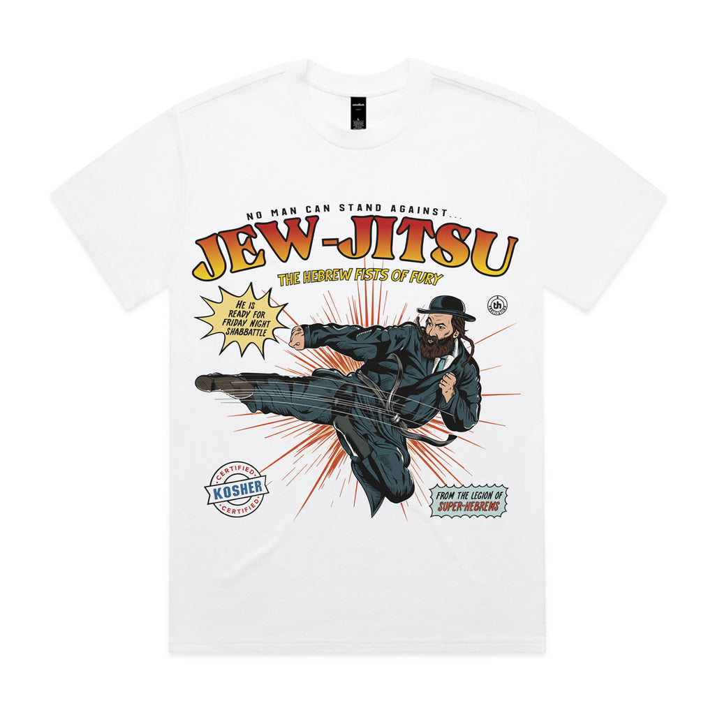 Jew-Jitsu – The Hebrew Fists of Fury T-Shirt