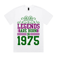 Legends Are Born in 1975 T-Shirt