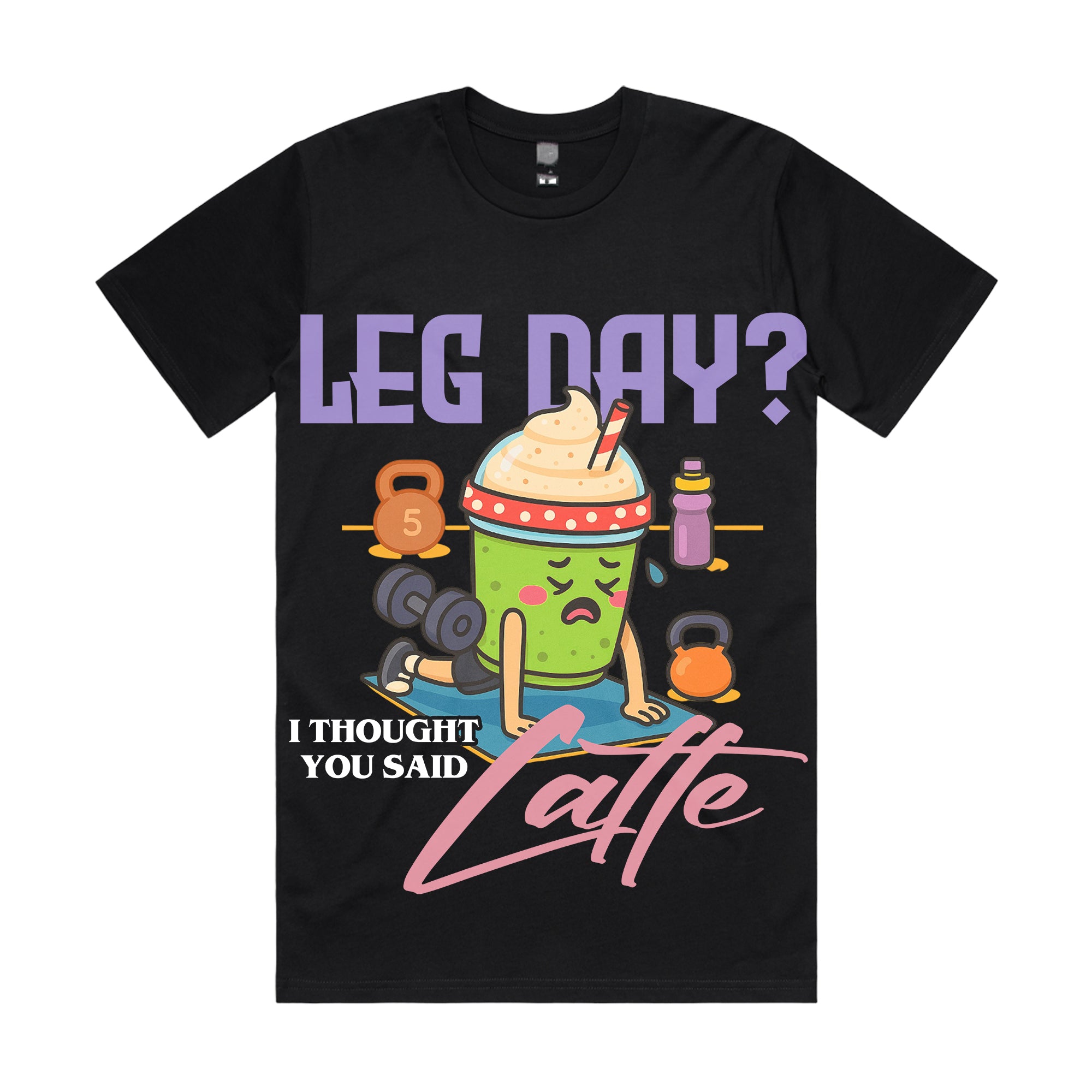 Leg day? I heard latte.