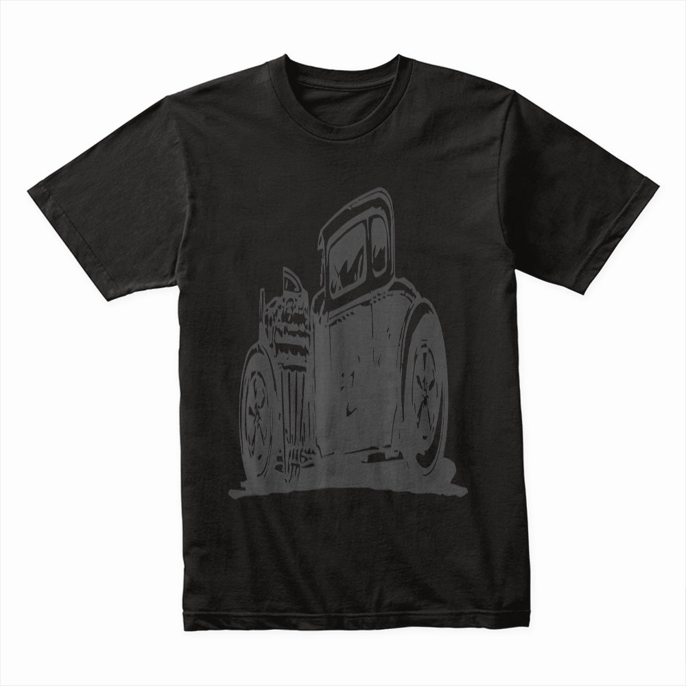Stealth Hot Rod T-Shirt – Vintage Muscle Car Shadow Racer Tee