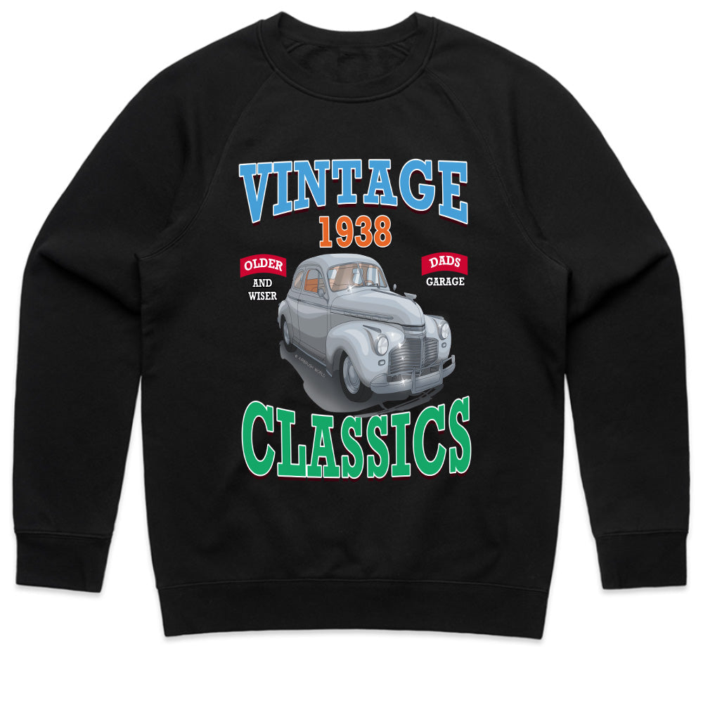Vintage 1938 Classics T-Shirt – Timeless Car Enthusiast Tee!