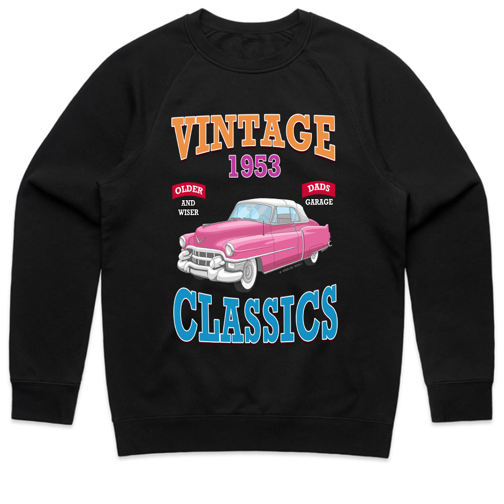 Vintage 1953 Classic Car T-Shirt – Timeless Automotive Elegance!