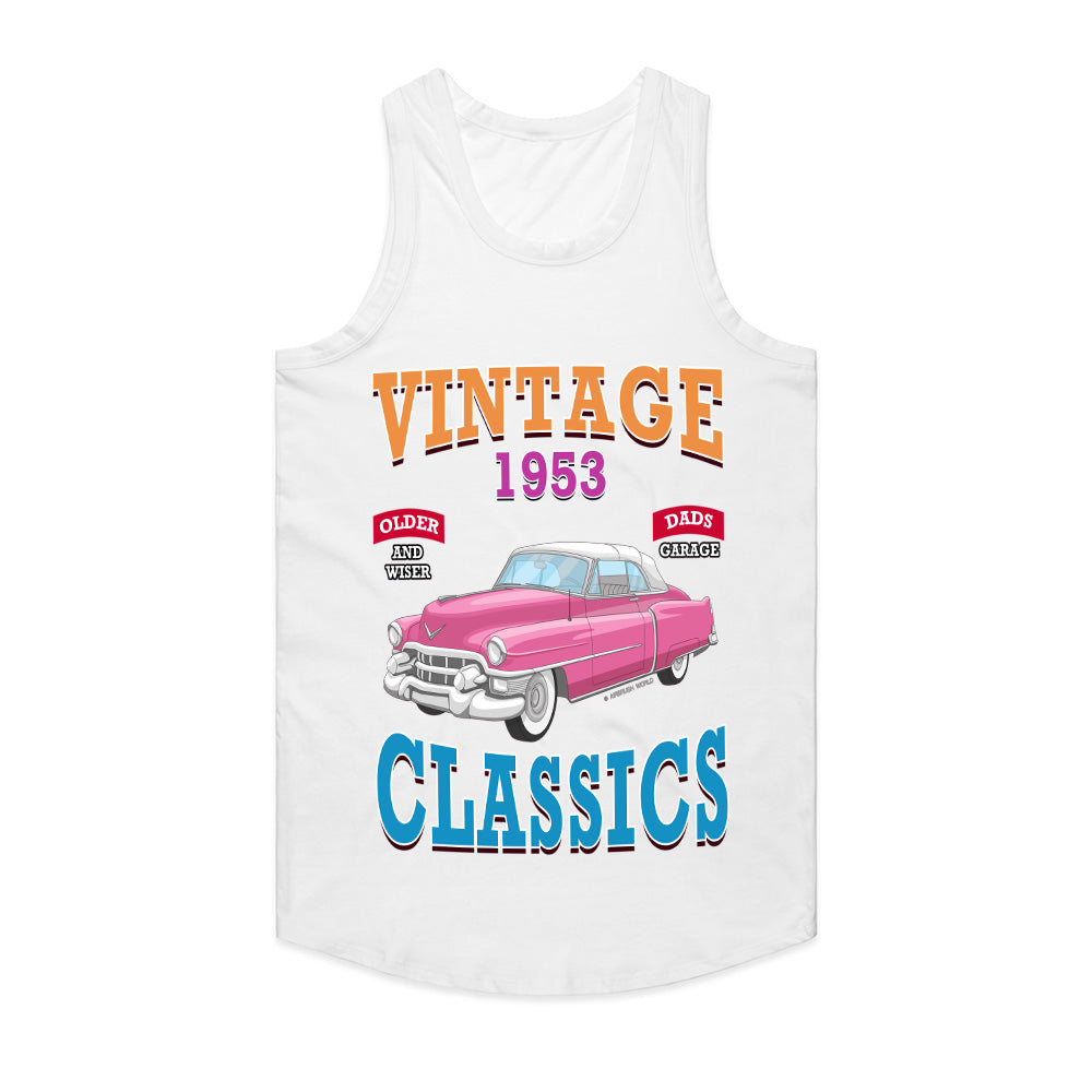 Vintage 1953 Classic Car T-Shirt – Timeless Automotive Elegance!