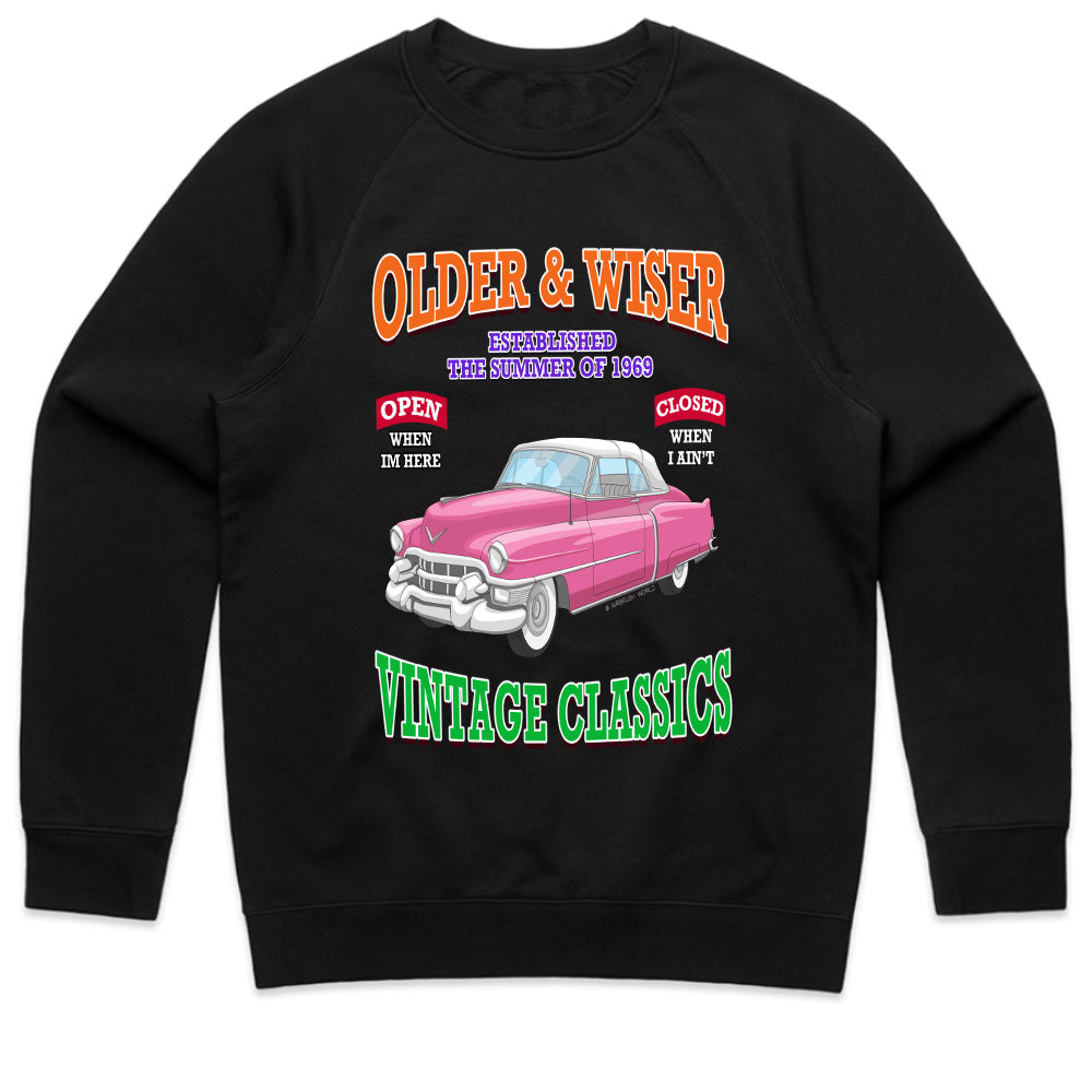 Vintage Classic Car T-Shirt – Older & Wiser Edition (1969)