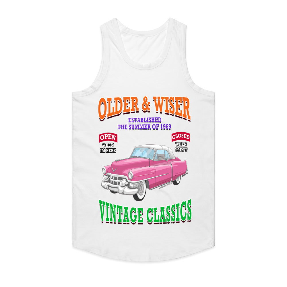 Vintage Classic Car T-Shirt – Older & Wiser Edition (1969)