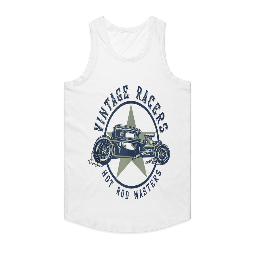 Vintage Racers – Hot Rod Masters Classic Car T-Shirt
