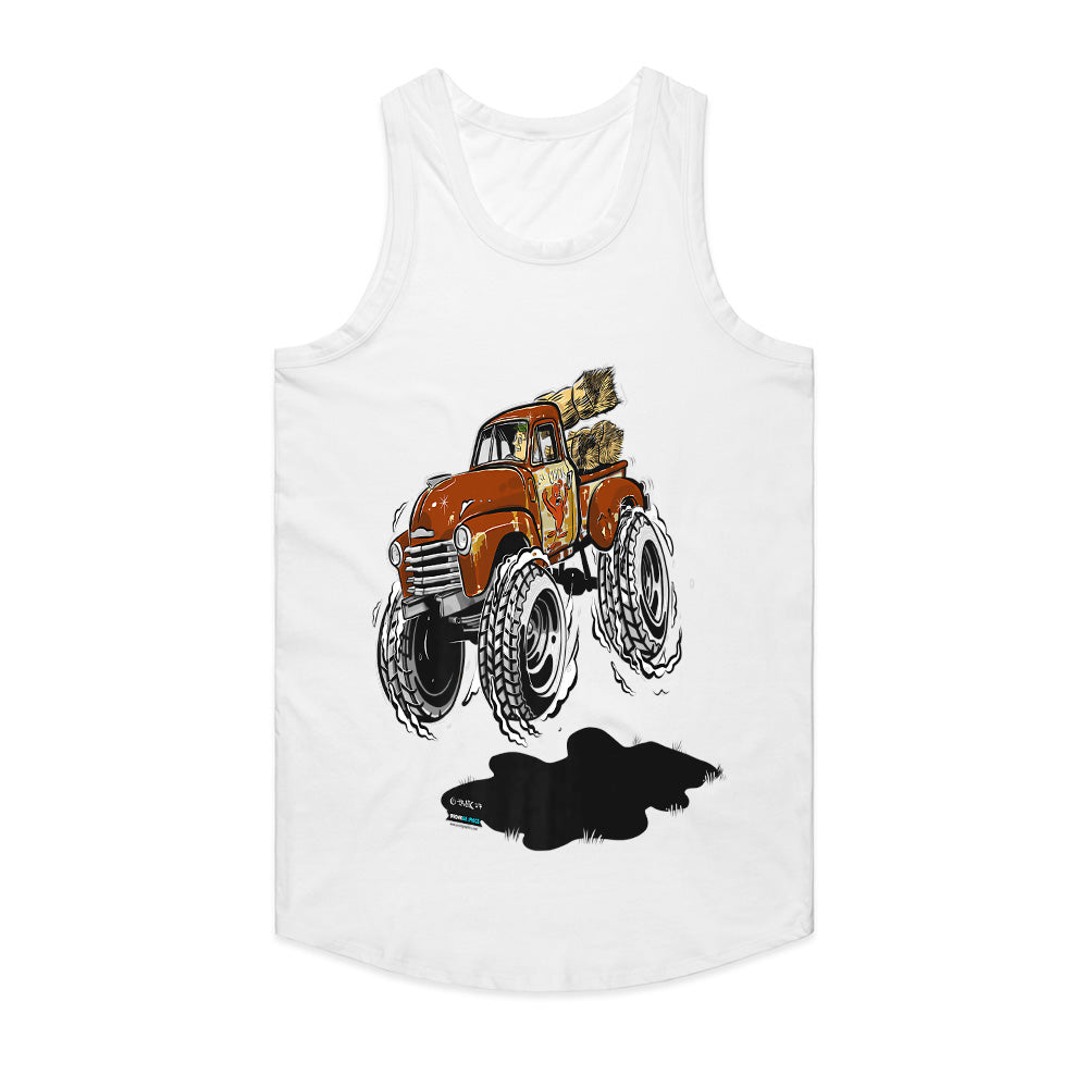 Vintage Monster Truck – Classic Off-Road Farm Pickup T-Shirt