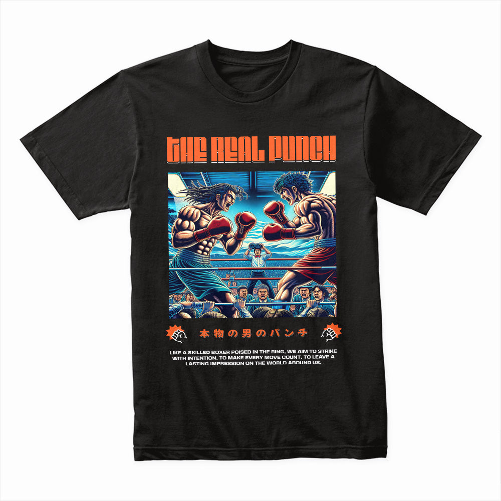 The Real Punch – Vintage Boxing Champion Tee