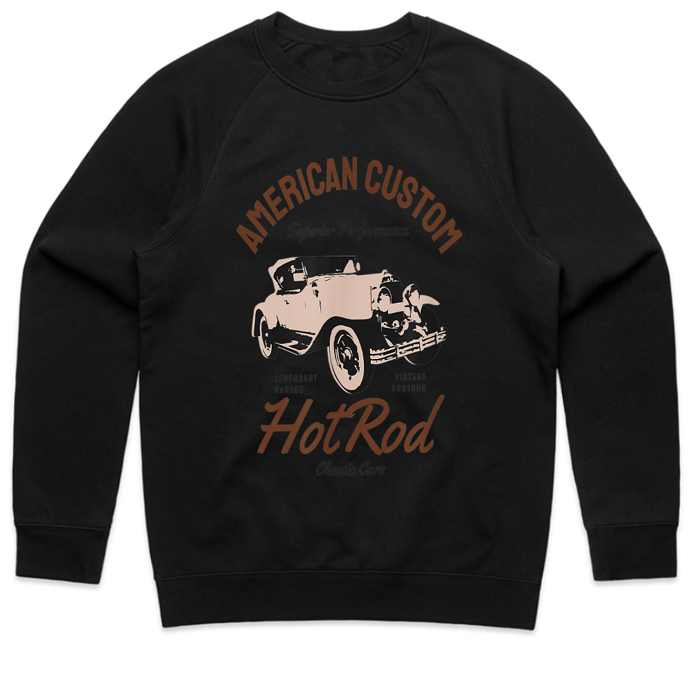 American Custom Hot Rod – Vintage Classic Car Enthusiast Tee