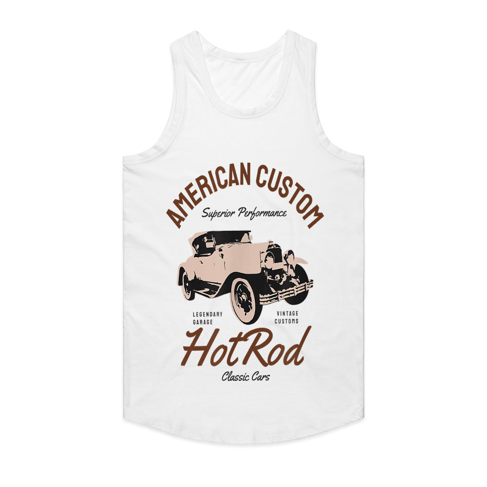 American Custom Hot Rod – Vintage Classic Car Enthusiast Tee