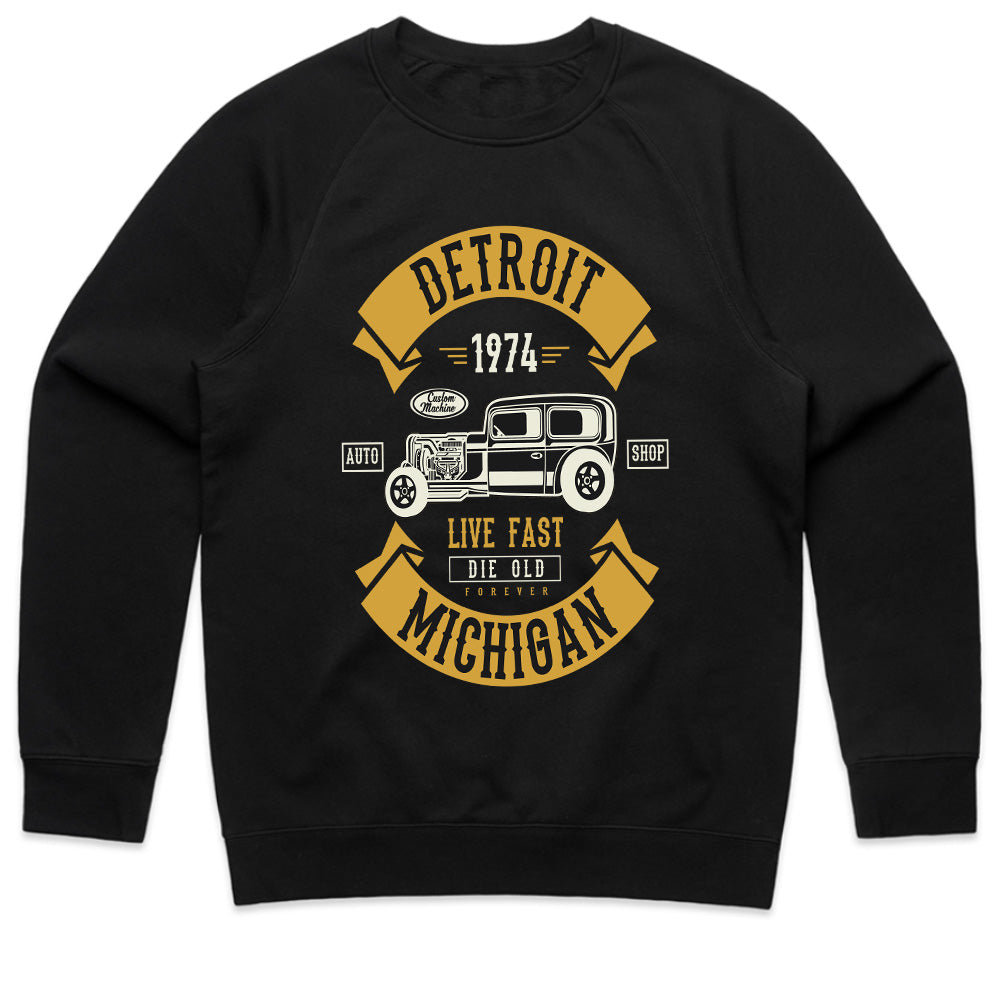 Detroit 1974 Hot Rod Classic – Vintage Muscle Car T-Shirt