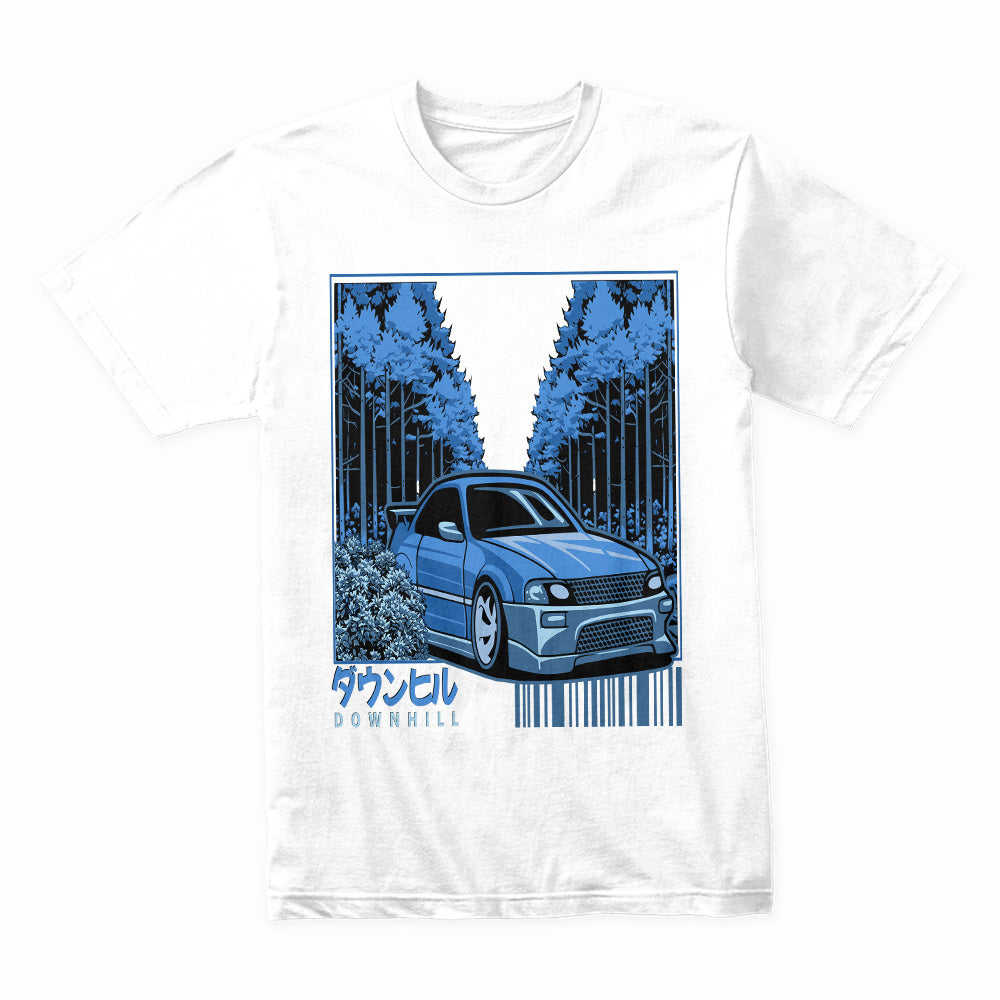 Downhill Touge" JDM Racing T-Shirt – The Art of Speed & Precision