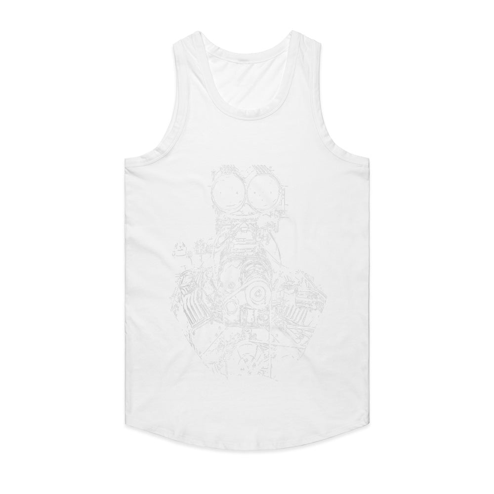 Blown V8 Engine Blueprint – Vintage Hot Rod T-Shirt