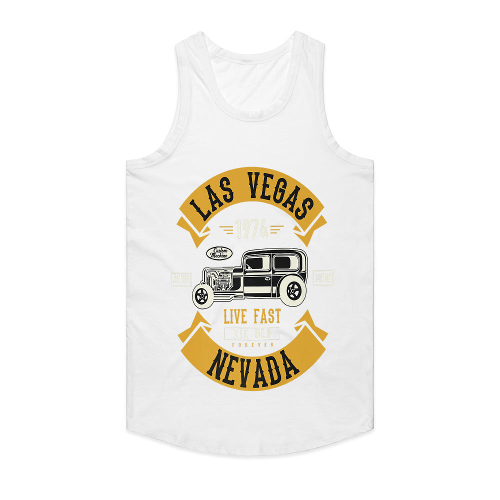 Las Vegas Vintage Hot Rod T-Shirt – Classic Muscle Car Lovers Tee