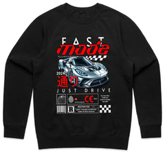 Fast Mode – Just Drive Speed Enthusiast Tee