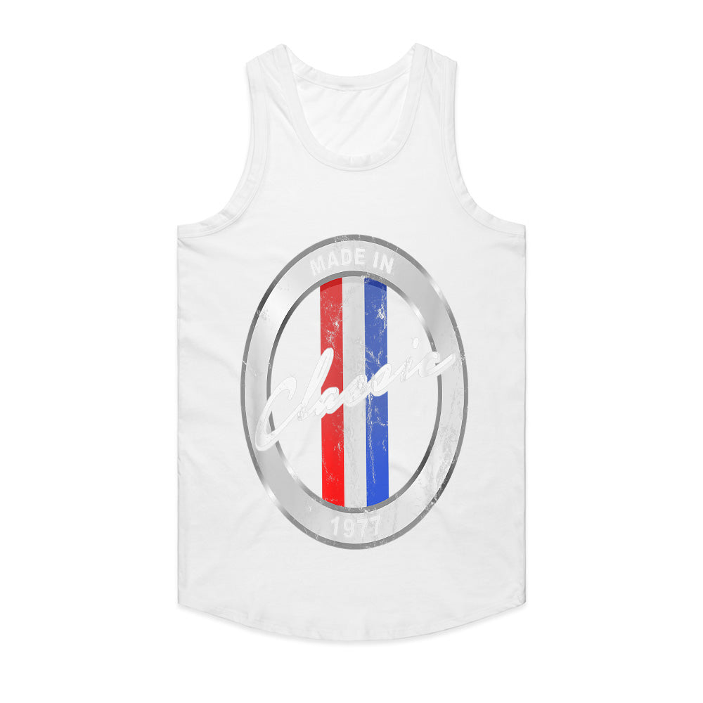 Made In 1977 Classic Vintage T-Shirt – 44th Birthday Gift for Car Lovers