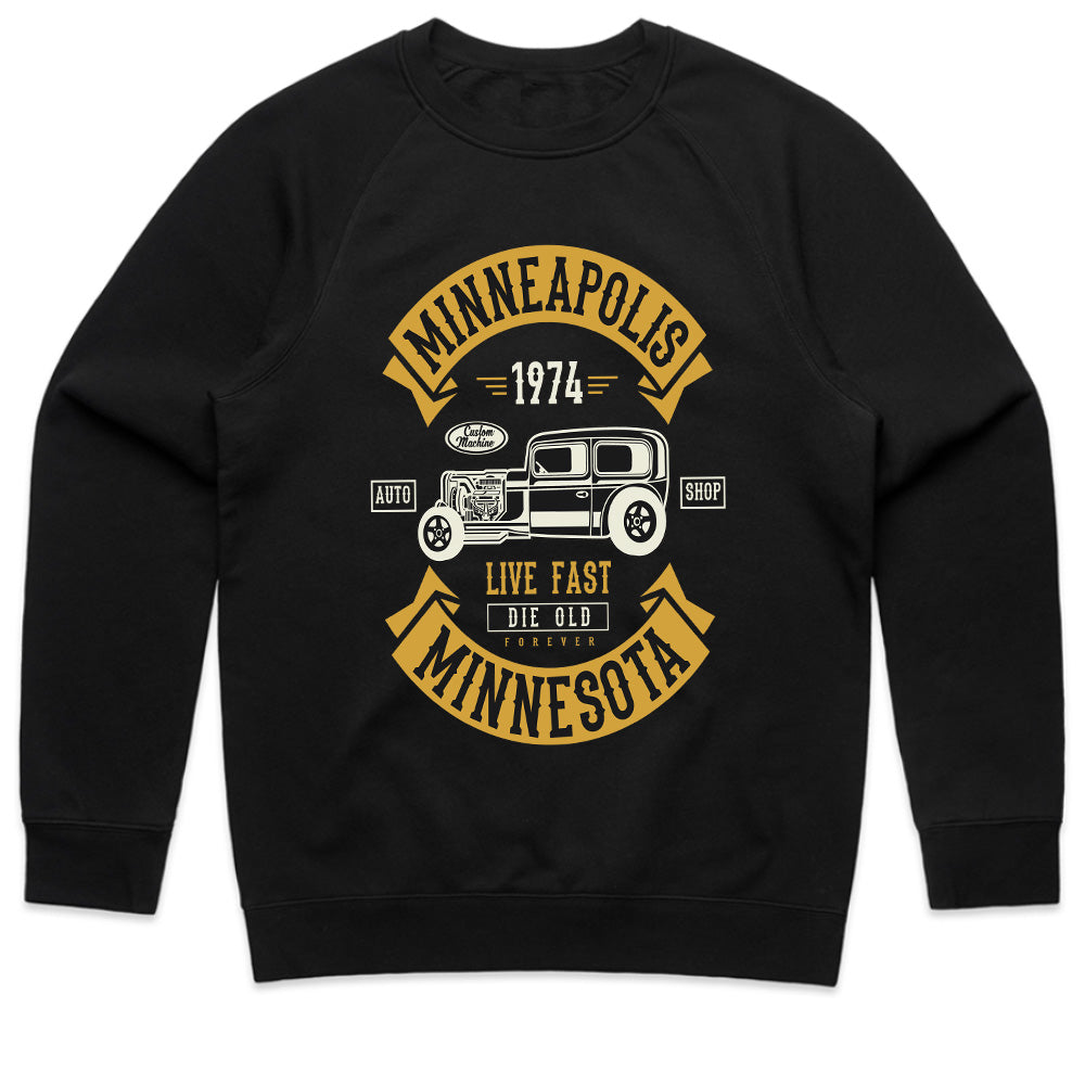 Vintage Minneapolis Hot Rod T-Shirt – Classic Muscle Car Lovers Tee