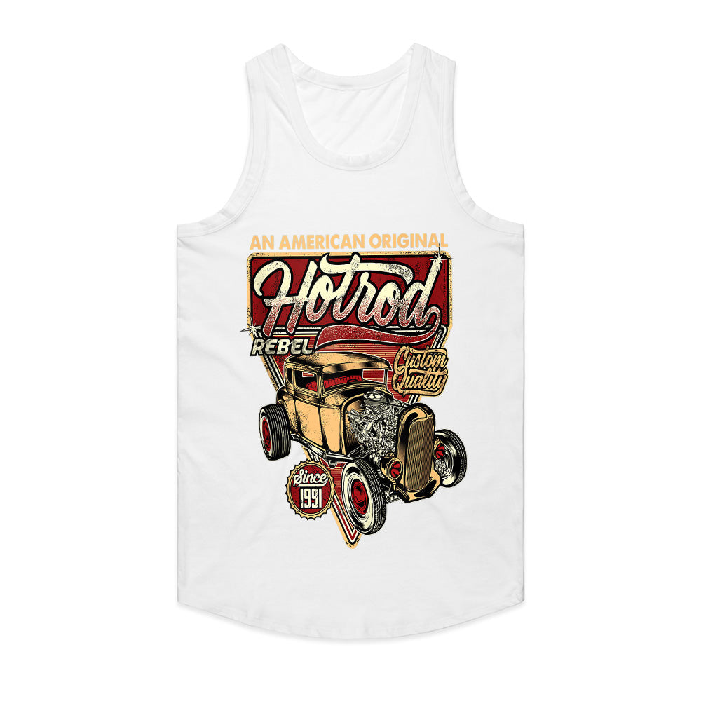 American Original Hot Rod Rebel T-Shirt – Vintage Custom Car Design