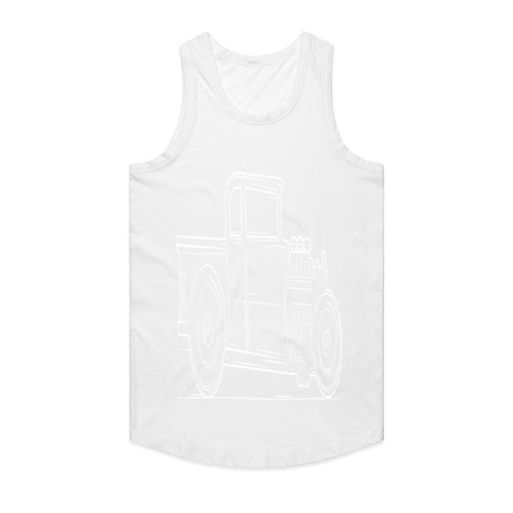 Vintage Rat Rod Pickup T-Shirt – Classic Hot Rod Steampunk Art for Car Enthusiasts
