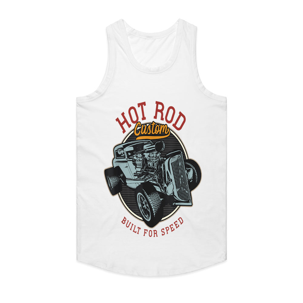 Vintage Hot Rod Custom T-Shirt – Built for Speed, Classic Muscle Car Apparel