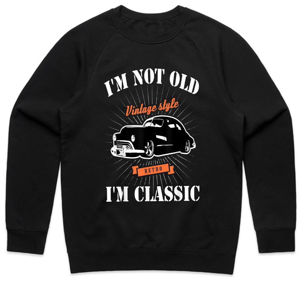 Vintage "I’m Not Old, I’m Classic" Hot Rod T-Shirt – Retro Car Enthusiast Tee