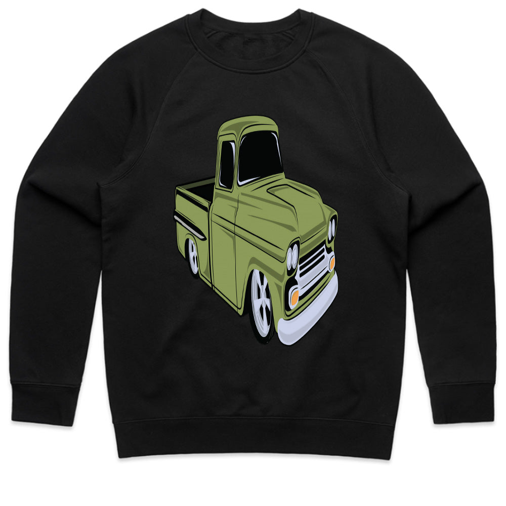 Vintage Lowrider Hot Rod Truck T-Shirt – Classic Custom Pickup Tee for Car Enthusiasts