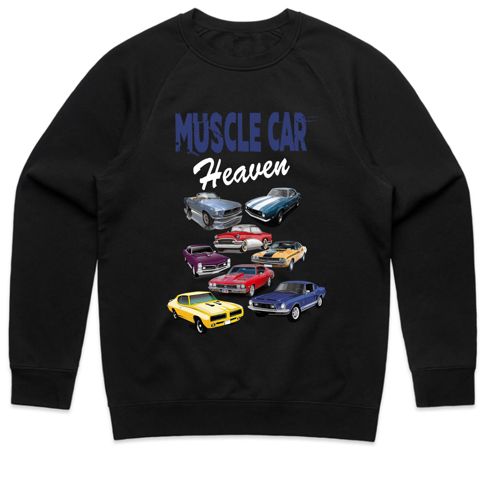 Muscle Car Heaven T-Shirt – Vintage Classic Hot Rod & American Muscle Car Tee