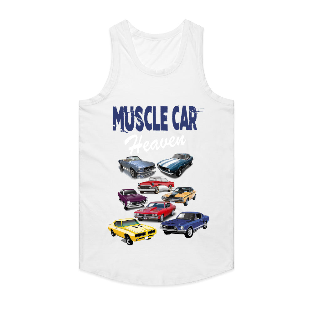 Muscle Car Heaven T-Shirt – Vintage Classic Hot Rod & American Muscle Car Tee