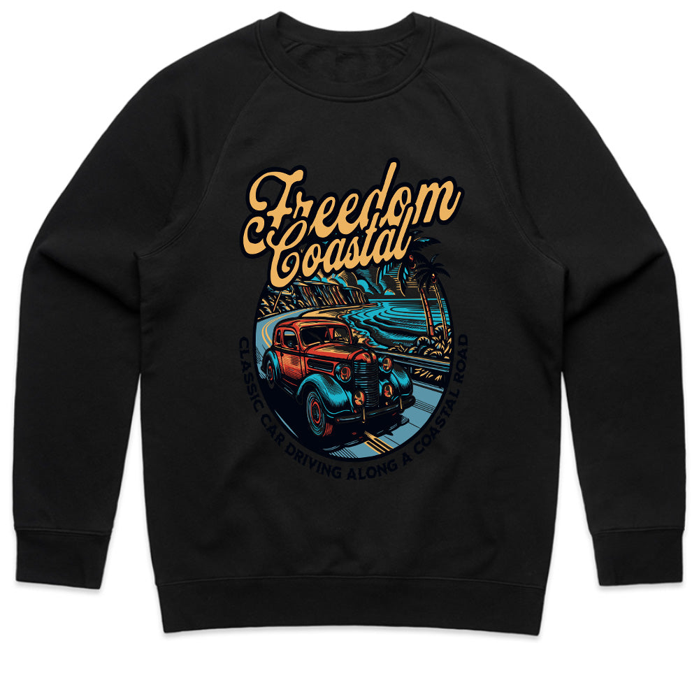 Freedom Coastal – Classic Car Adventure Tee
