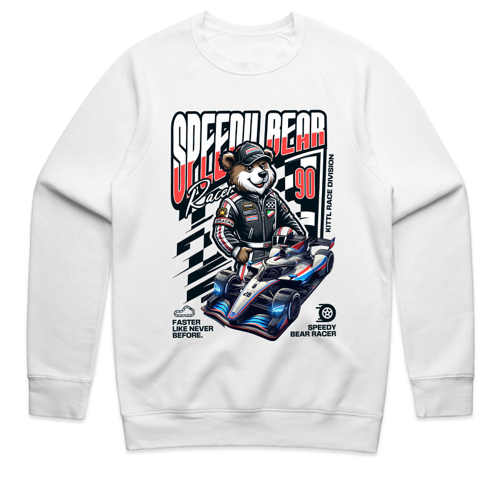 Speedy Bear Racer T-Shirt – Fun Motorsport Racing Streetwear
