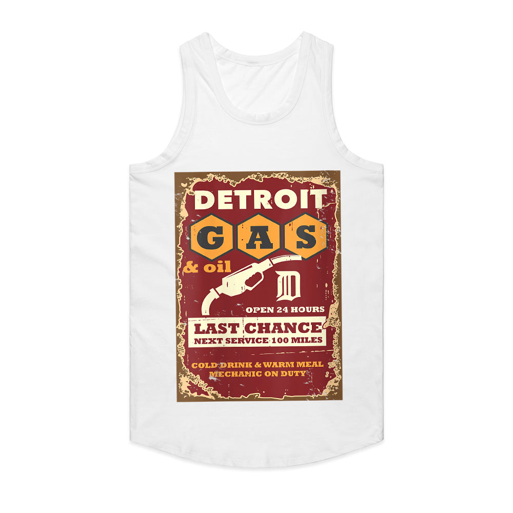 Detroit Gas & Oil" Vintage Service Station Sweatshirt