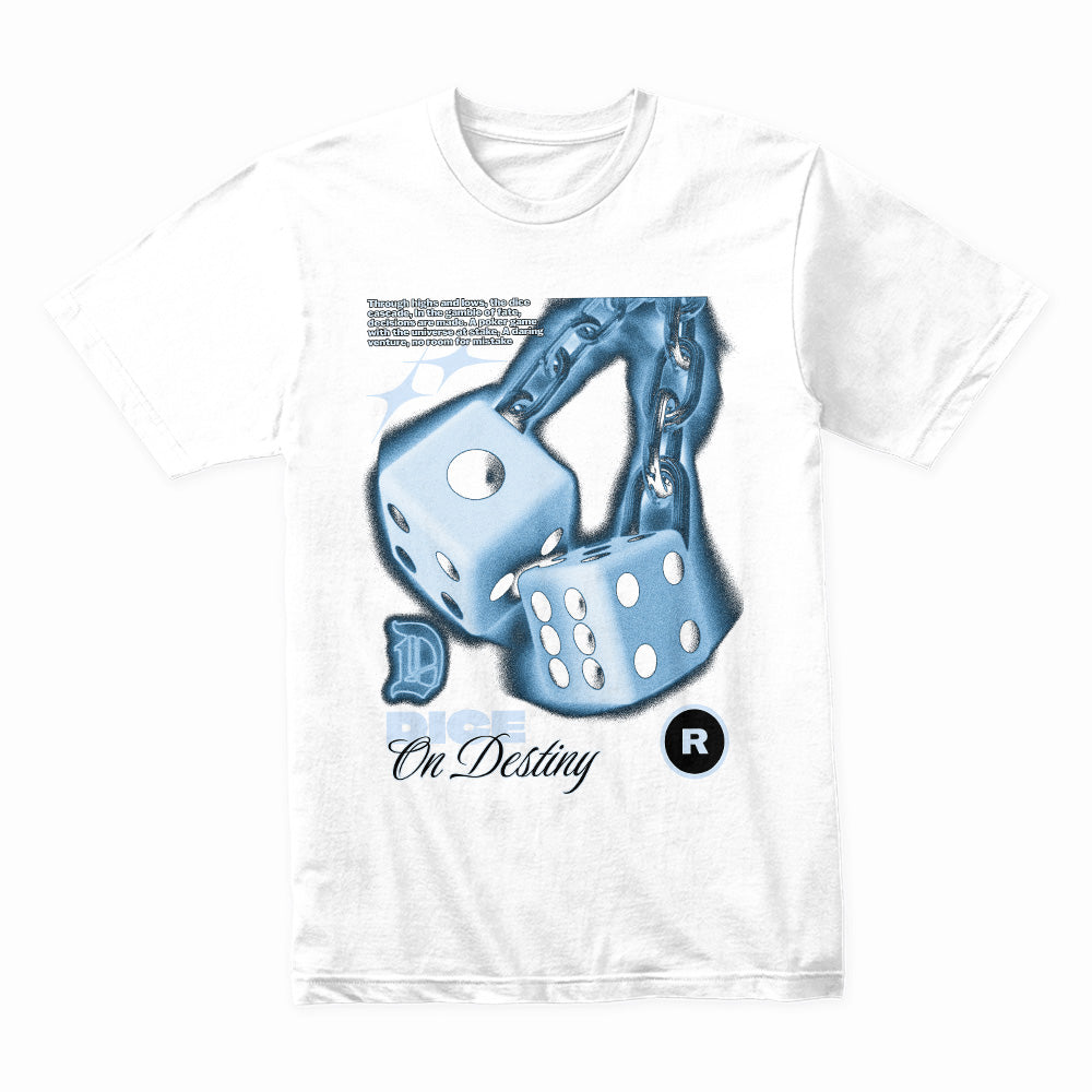 Dice on Destiny T-Shirt – Retro Y2K Streetwear Aesthetic